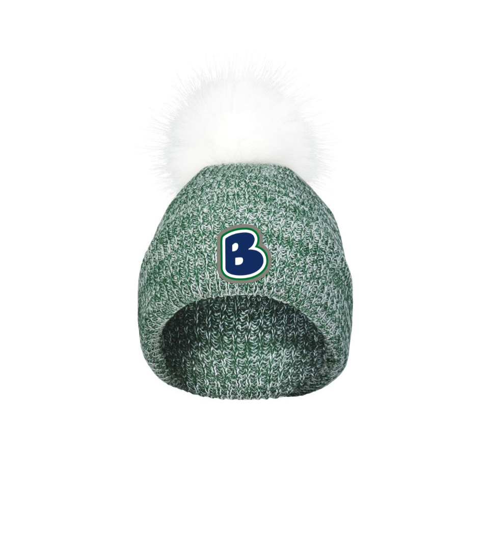 Faux Fur Pom Beanie P604K