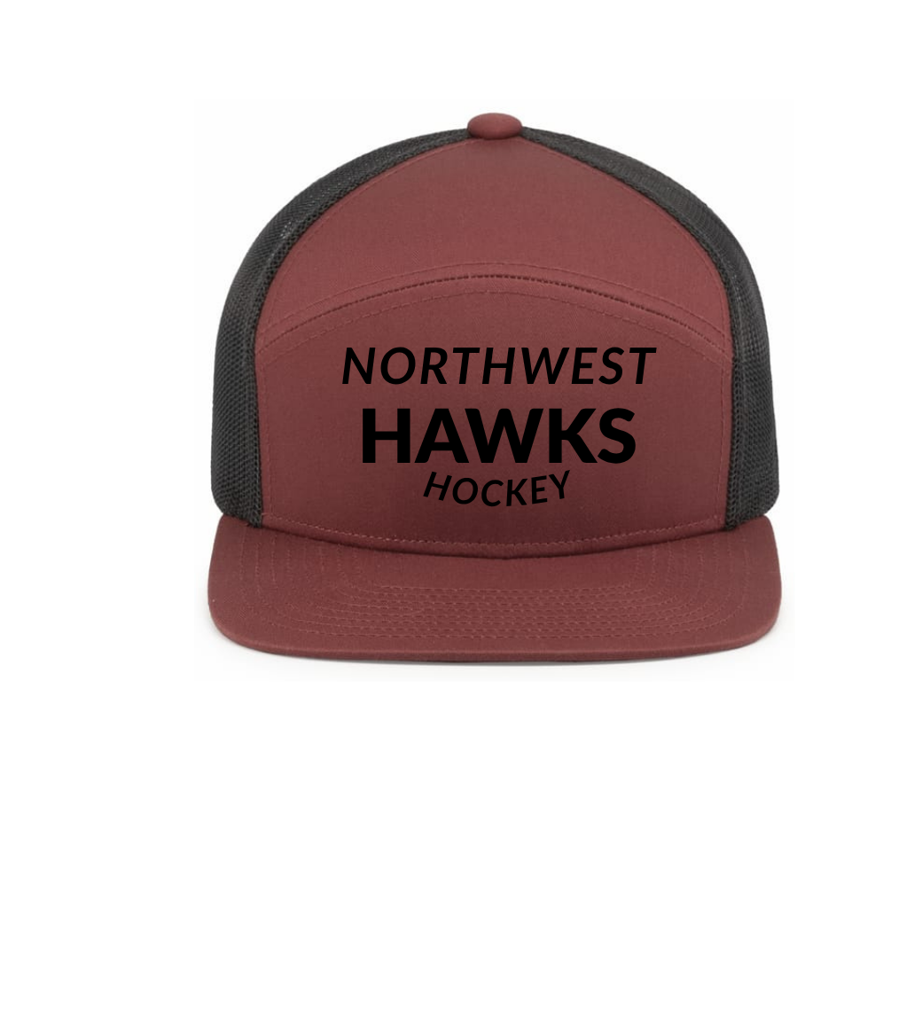 Arched 6 Panel snapback P787