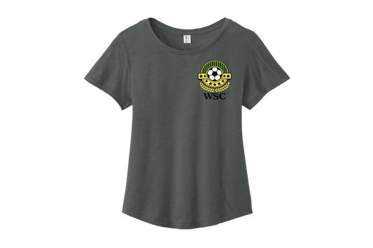 AL2108CA Allmade Women's Relaxed Cotton Scoop Neck Tee