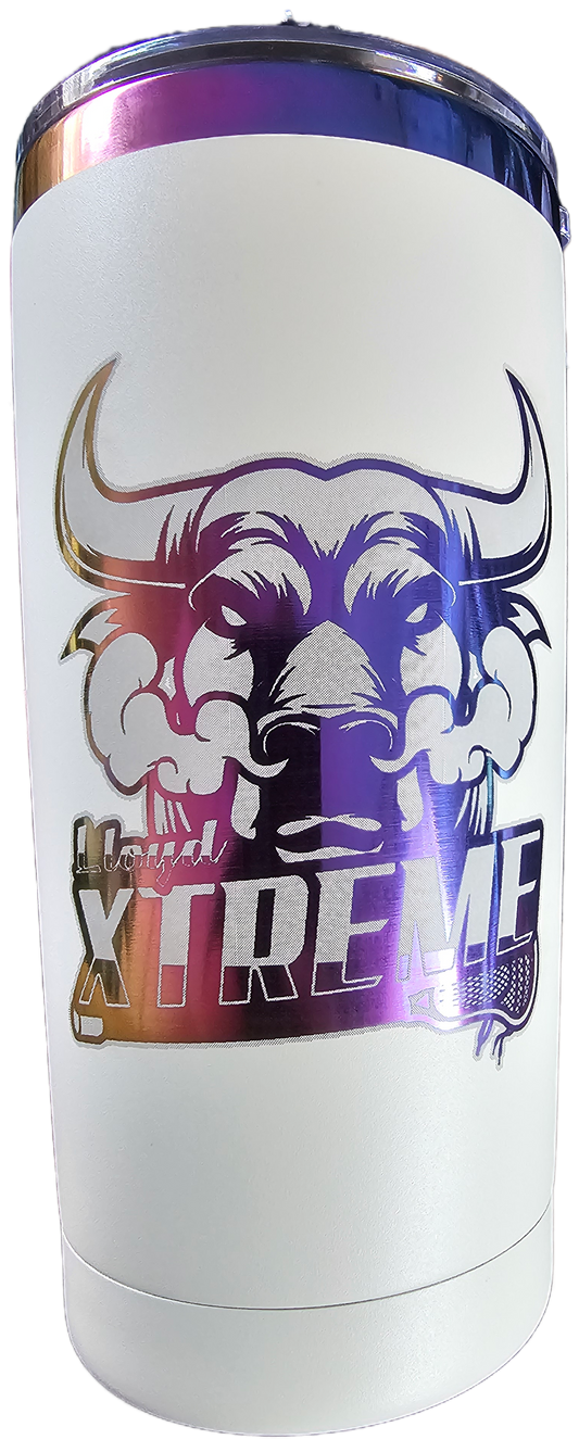 20oz Rainbow tumbler